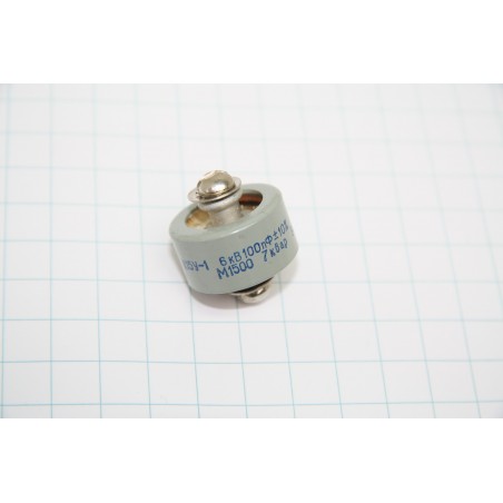 Doorknob Kondensator (Ceramic Rad) 100pF - 6kV / 10kV