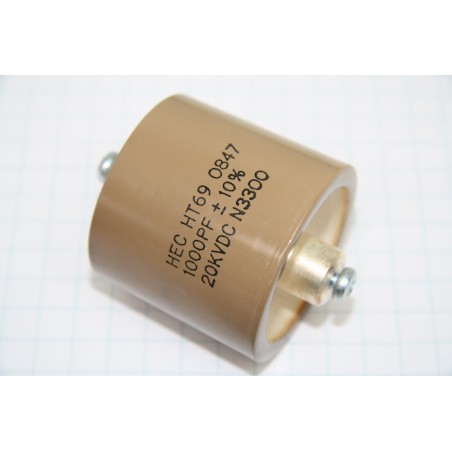 Doorknob Capacitor (Ceramic wheel) 1000pF