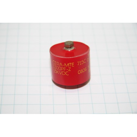 Condensator (kunststof wiel) tot 2000pF (Ultra High Voltage) LCC / CERA-MITE
