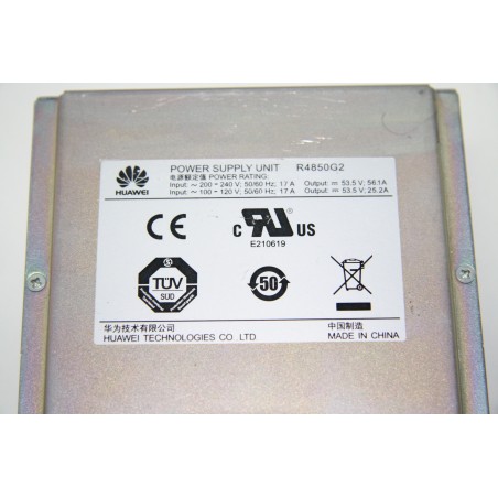 LV-Module: Huawei R4850G2 (53,5VDC / 56,1A / 3000W)