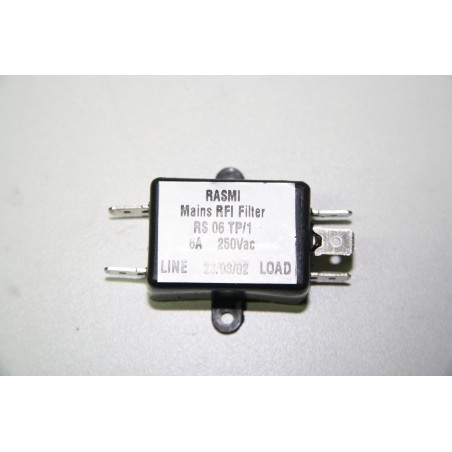Mains RFI filter 6A / 250VAC