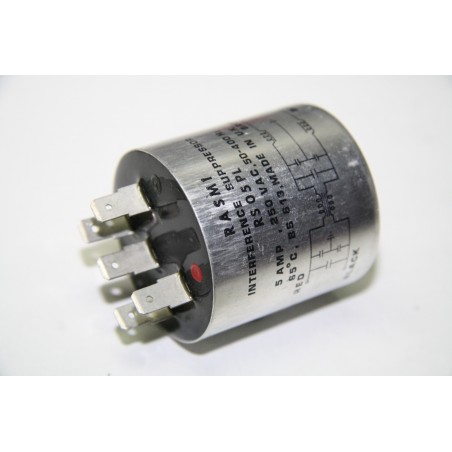 Lichtnet RFI filter 5A / 250VAC